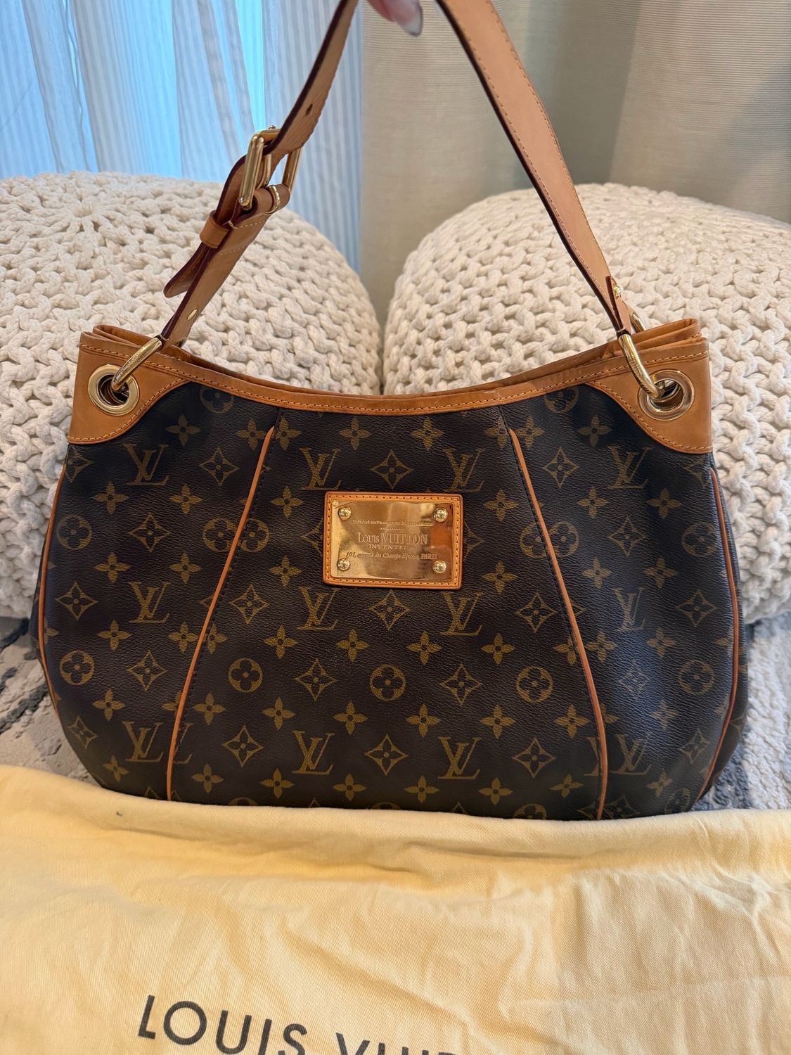 Louis Vuitton Monogram Galliera Pm Hobo Shoulder Bag