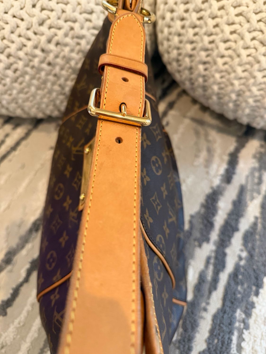 Louis Vuitton Monogram Galliera Pm Hobo Shoulder Bag