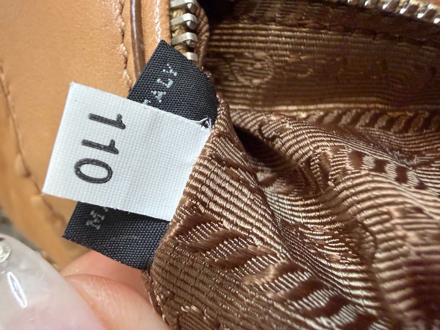 Prada Nappa Gaufre Flap Chain Shoulder Bag