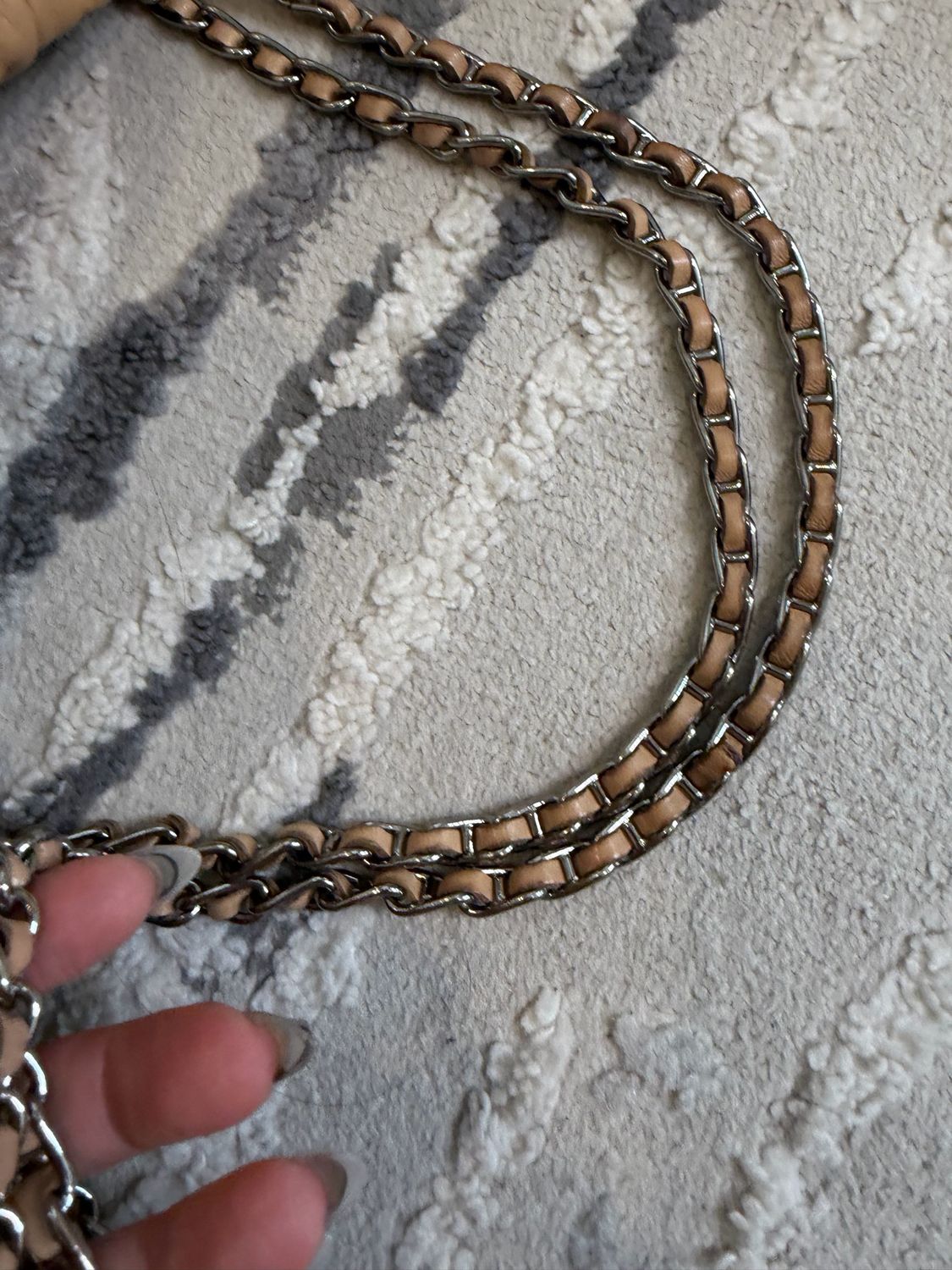 Prada Nappa Gaufre Flap Chain Shoulder Bag