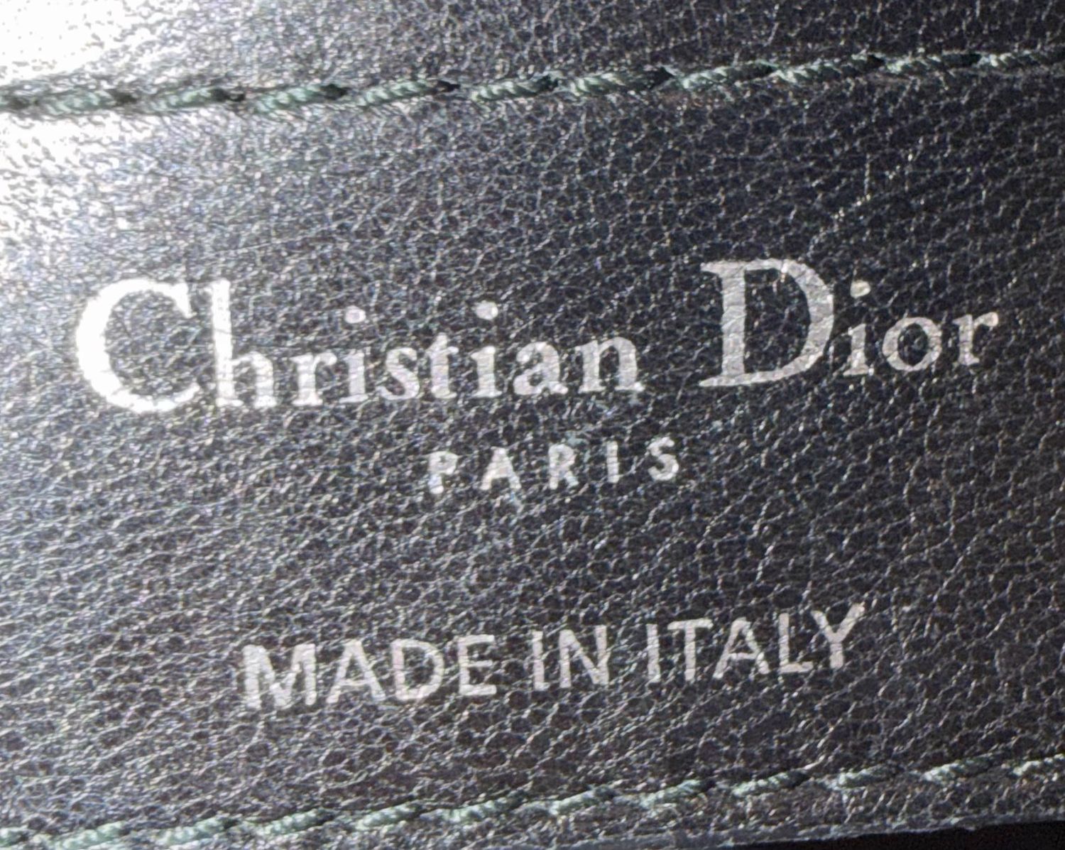 Christian Dior Cannage Top Handle Quilted Leather Granville