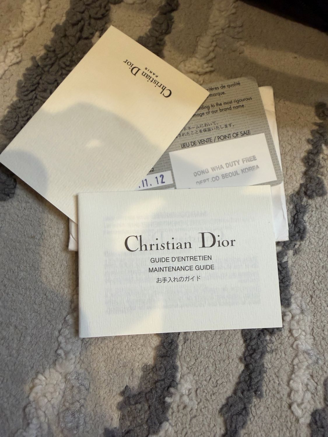 Christian Dior Cannage Top Handle Quilted Leather Granville