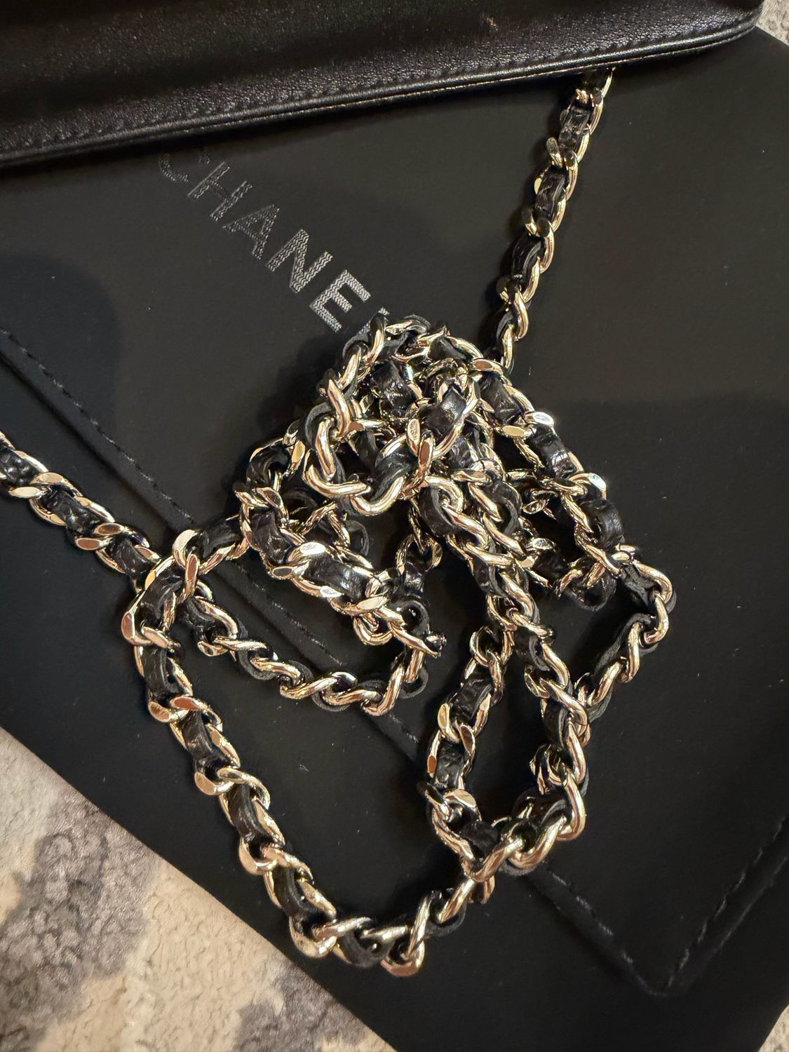 Chanel Timeless Wallet on Chain Caviar Crossbody Messenger