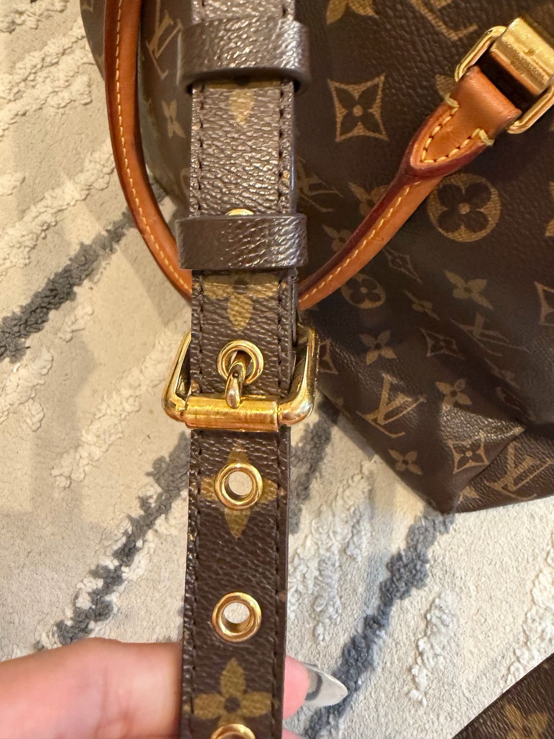 Louis Vuitton Monogram Cerise Pallas Mm Shoulder Hobo