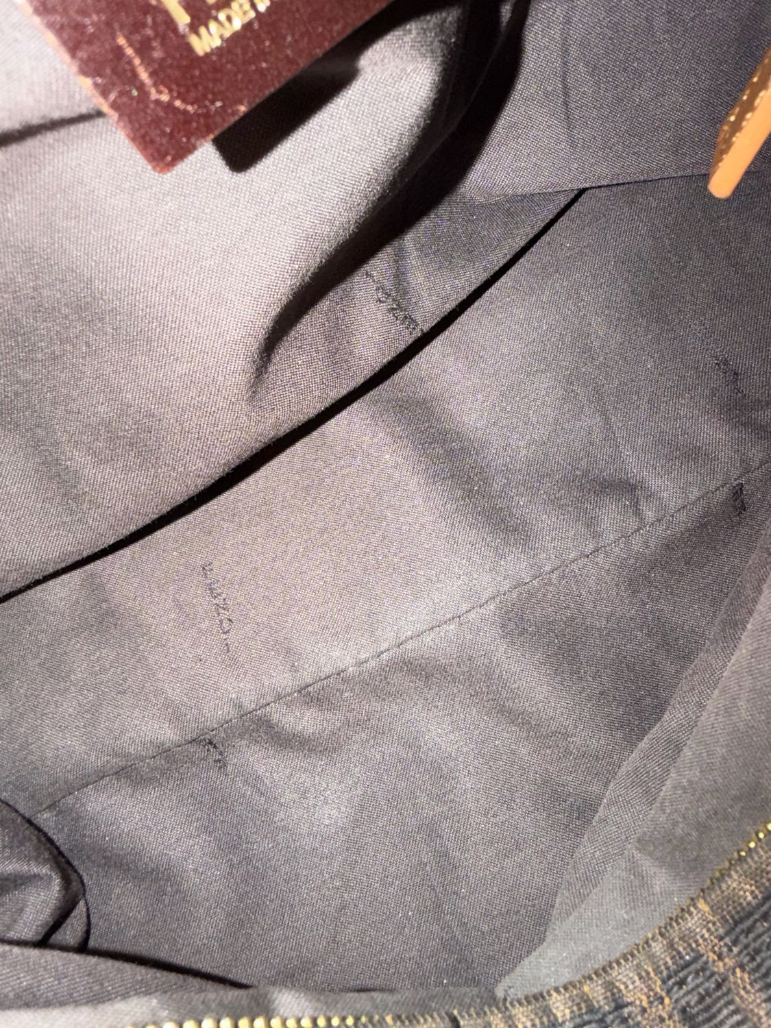 Fendi Zucca Borsa Chef Hobo Shoulder Bag