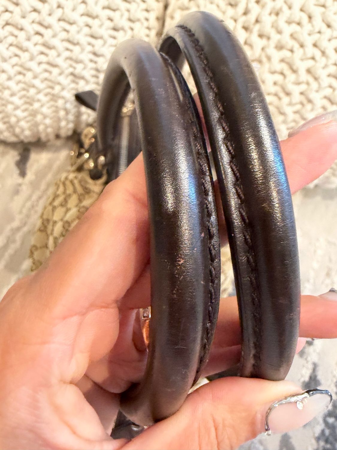 Gucci Sukey Convertible Canvas Crossbody Messenger