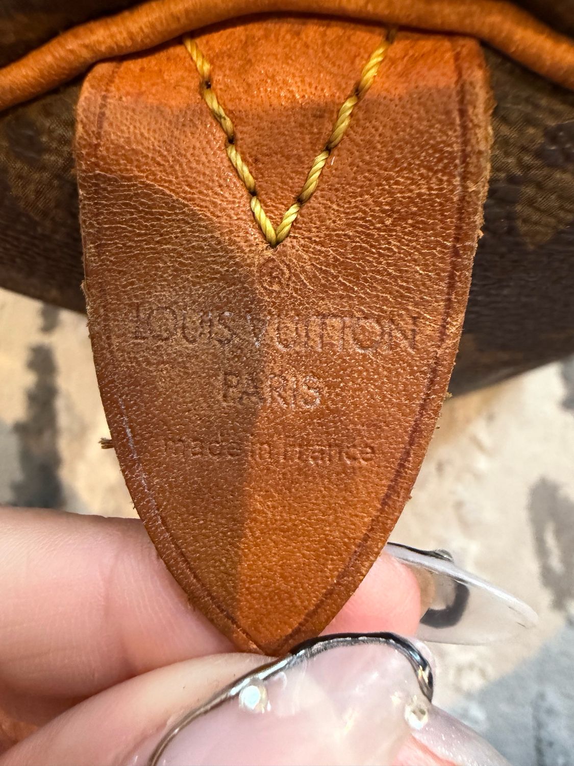 Louis Vuitton Monogram Speedy 30 Boston Bowler Satchel Top Handle