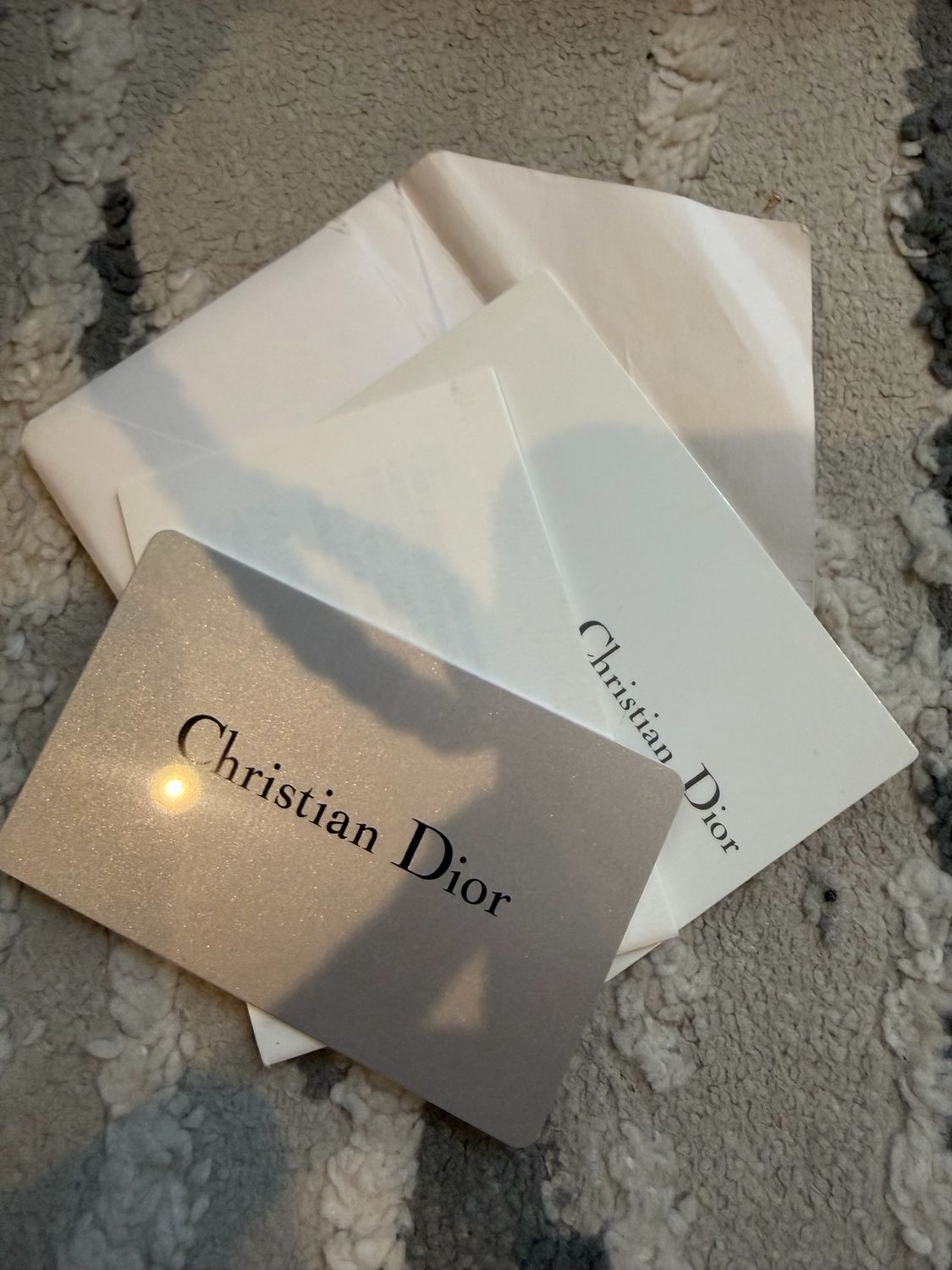 Christian Dior Calfskin Hobo Shoulder Flight Bag