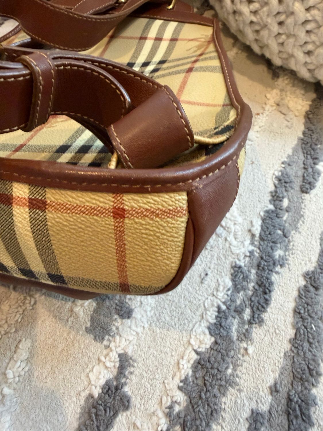 Burberry Vintage Check Backpack Small