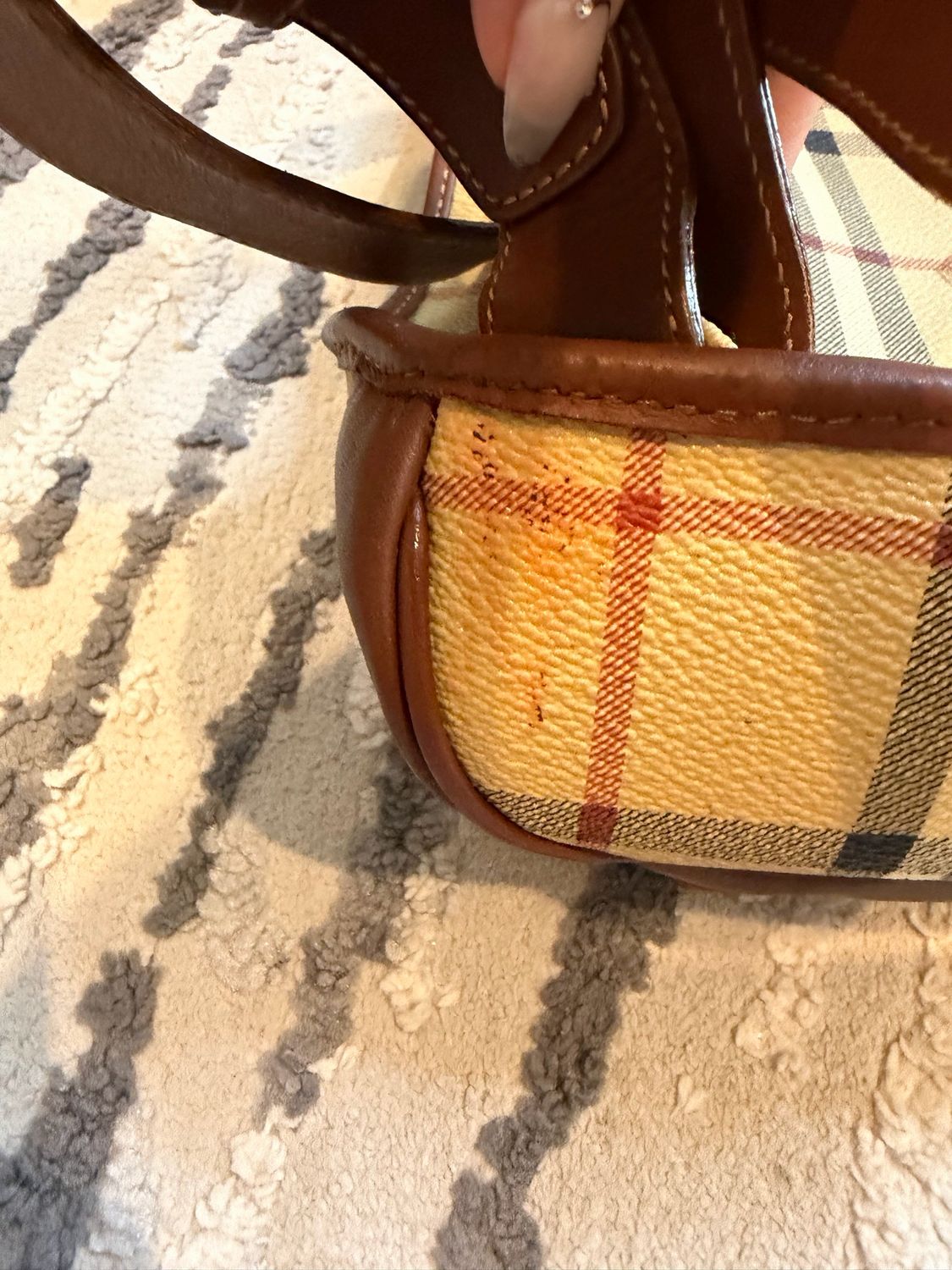 Burberry Vintage Check Backpack Small