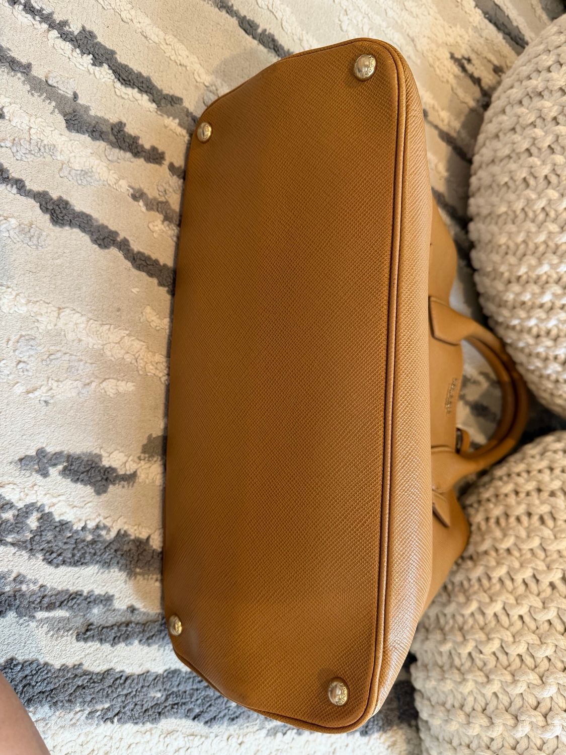 Prada Saffiano Promenade Tote Crossbosy Messenger