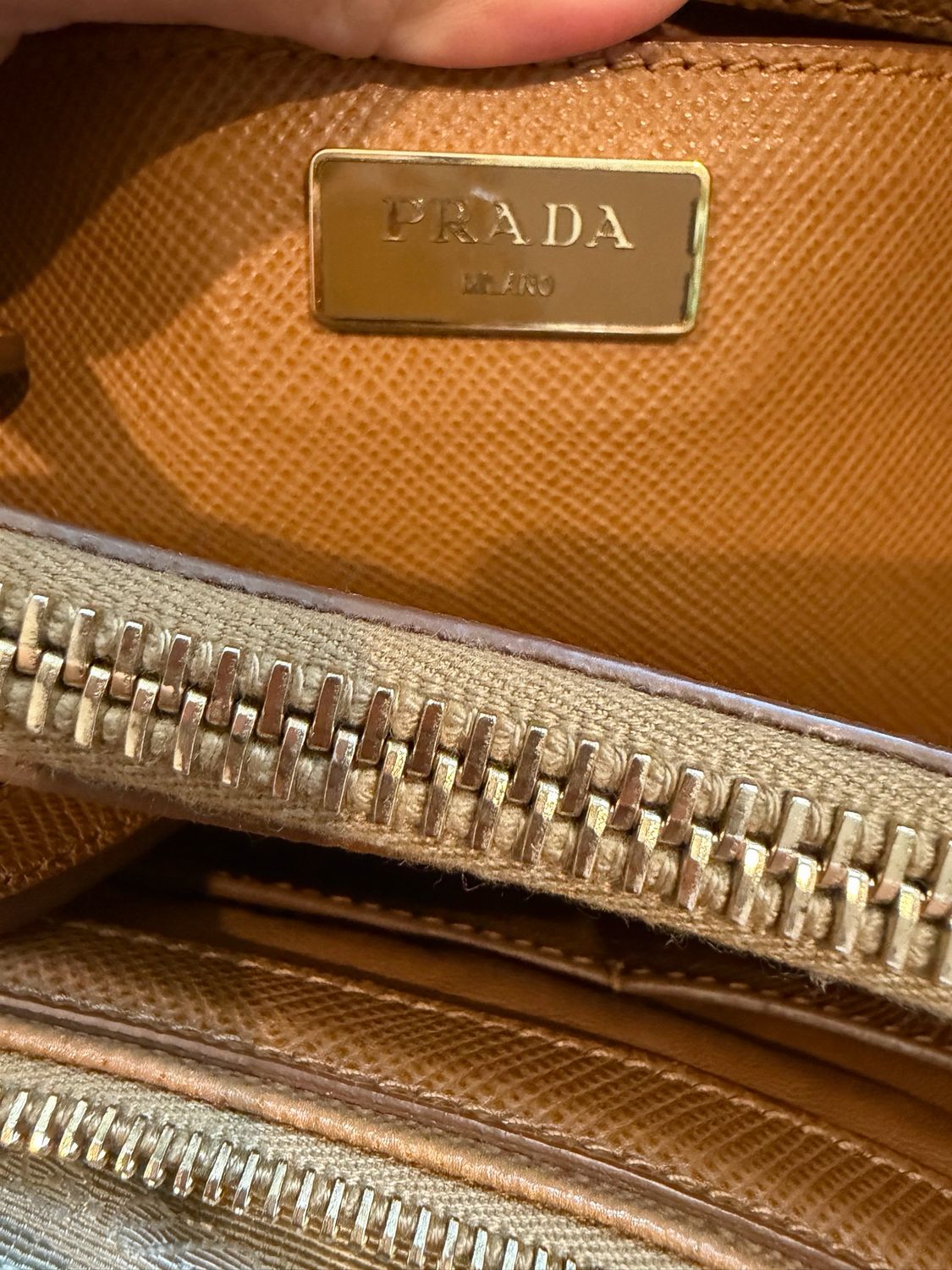 Prada Saffiano Promenade Tote Crossbosy Messenger