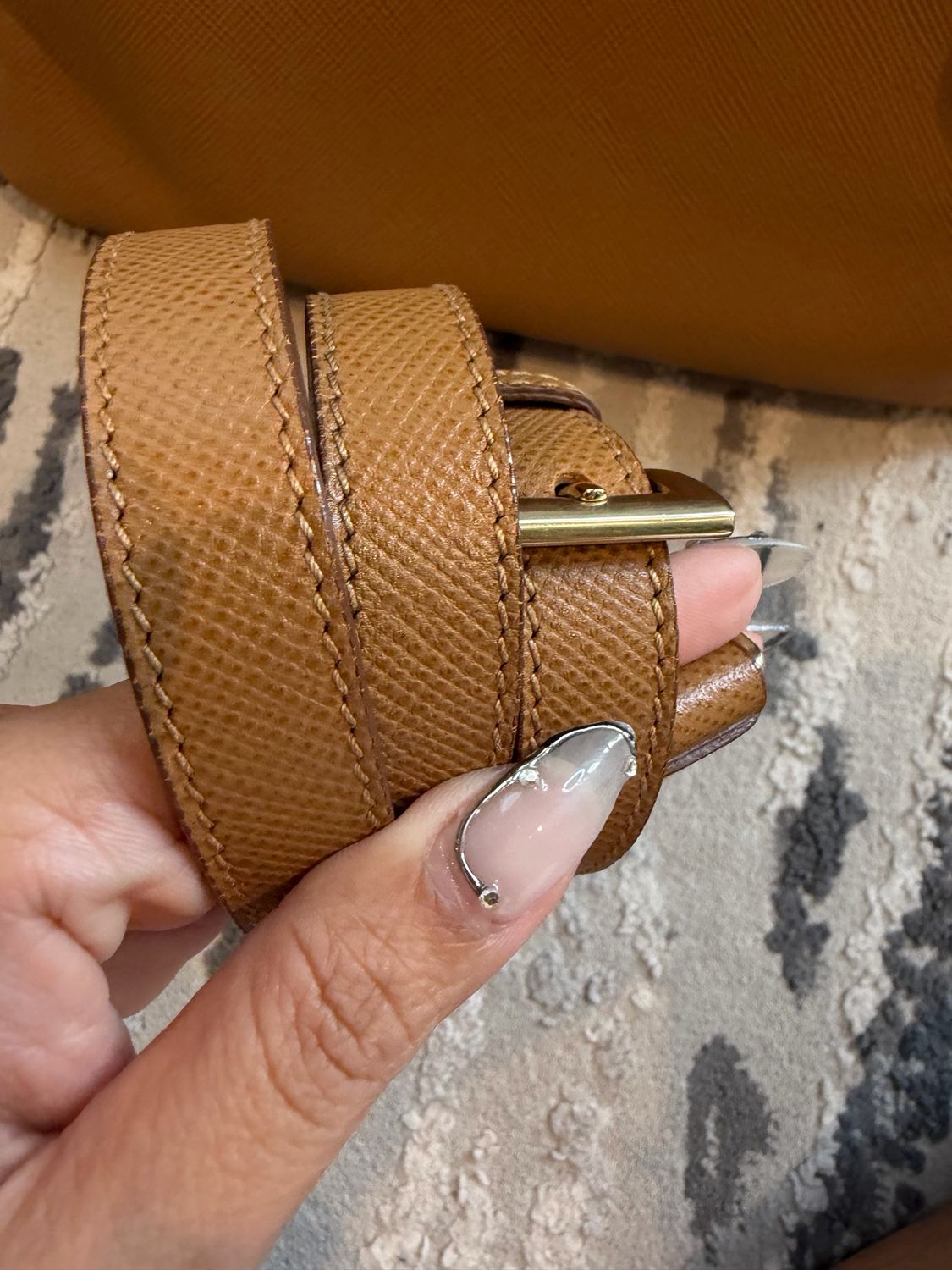 Prada Saffiano Promenade Tote Crossbosy Messenger