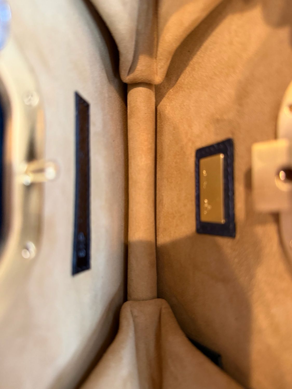 Fendi Limited Stingray Clutch Jeweled Pouch