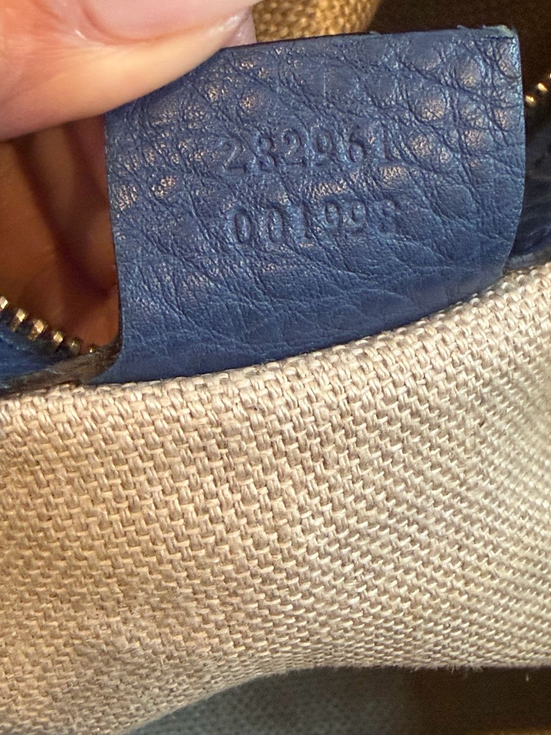 Gucci Monogram Canvas Icon Bit Hobo Shoulder Bag