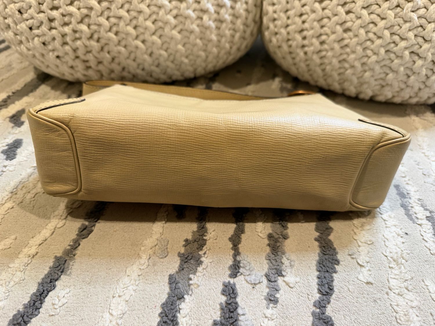 Gucci Horsebit Leather Chain Link Hobo Shoulder