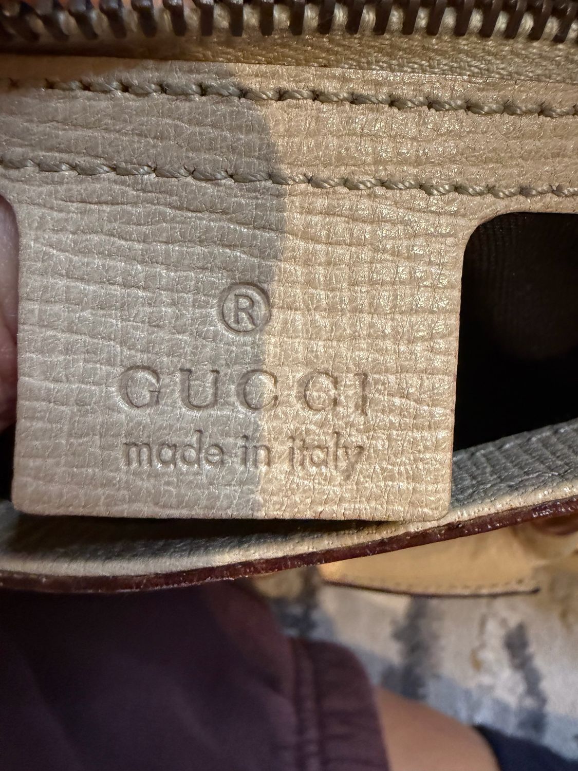 Gucci Horsebit Leather Chain Link Hobo Shoulder