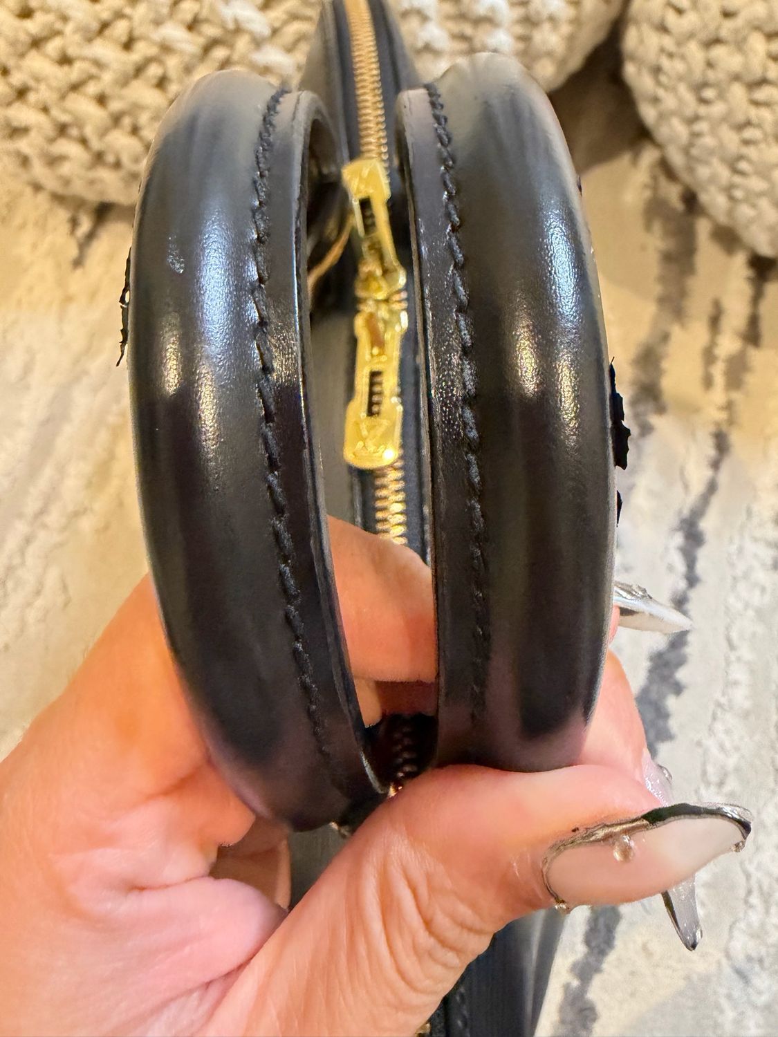 Louis Vuitton Epi Alma Pm Top Handle Tote