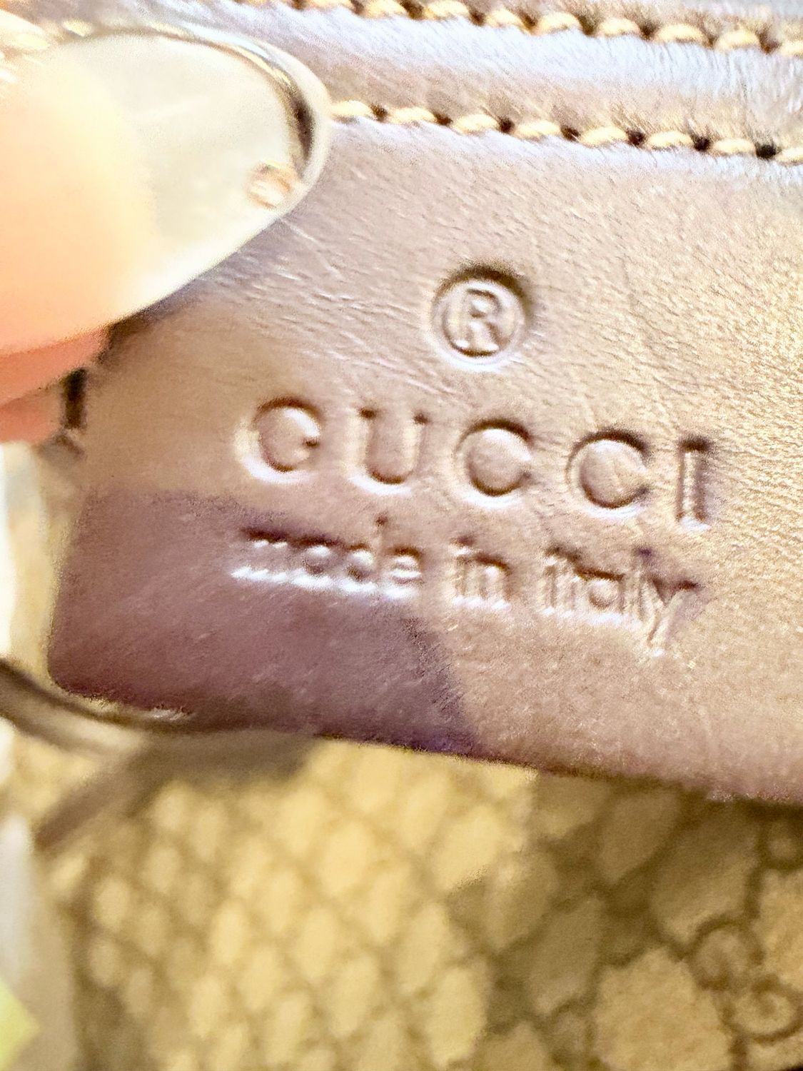 Gucci Supreme Monogram Vertical Tote