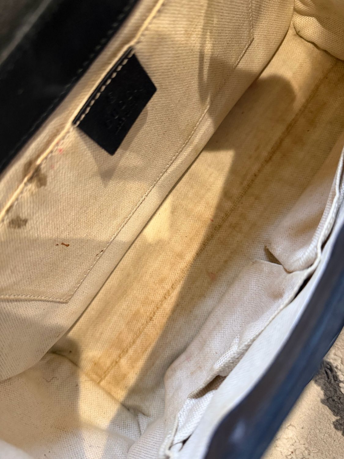 Gucci Emily Flap Guccissima Medium Hobo Chain Shoulder