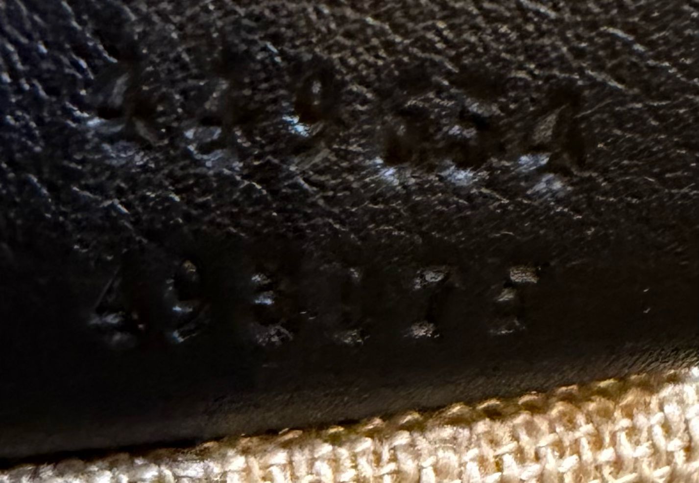 Gucci Microguccissima Leather Black Alma Mini Dome Crossbody Messenger