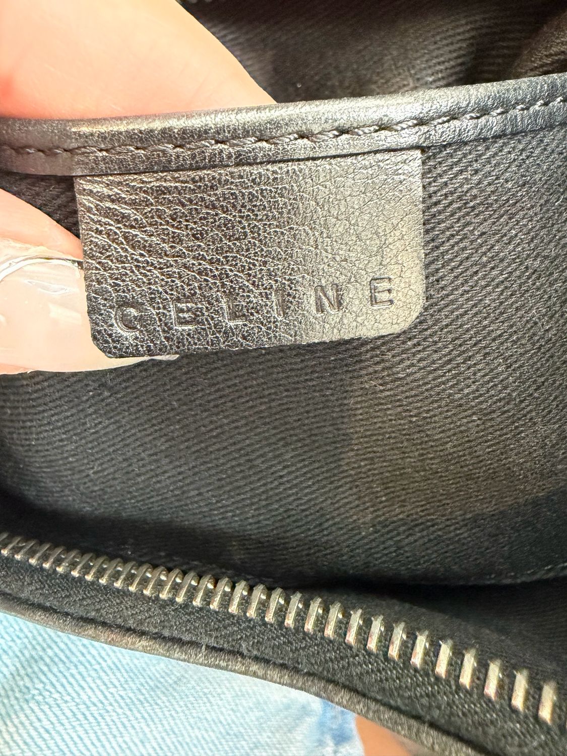 Celine Macadam Canvas Hobo Ava Shoulder Bag