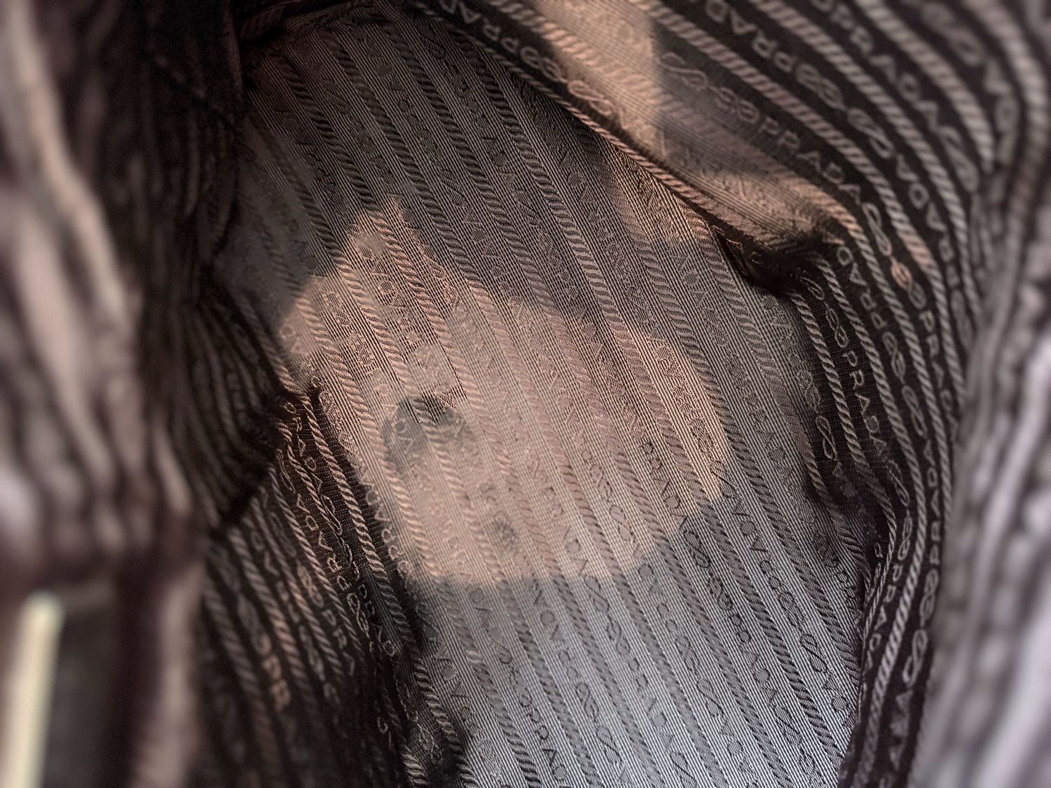 Prada Pebbled Leather Hobo Red Shoulder Bag