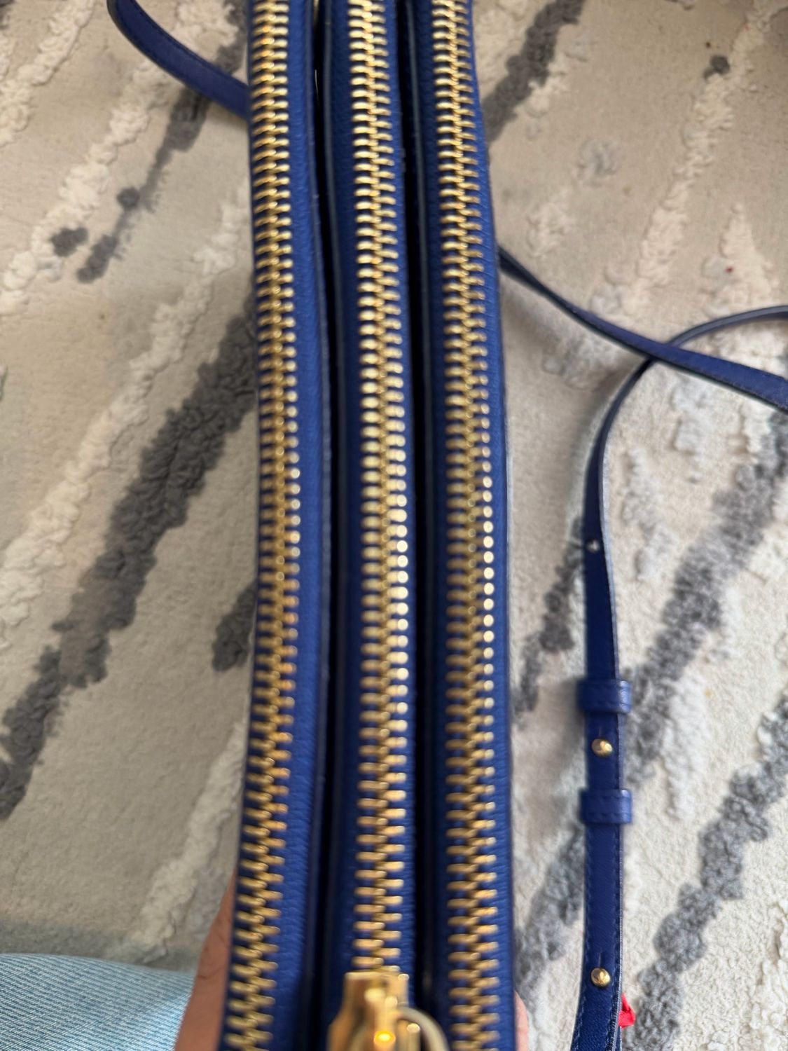 Celine Trio Lambskin Crossbody Messenger Small