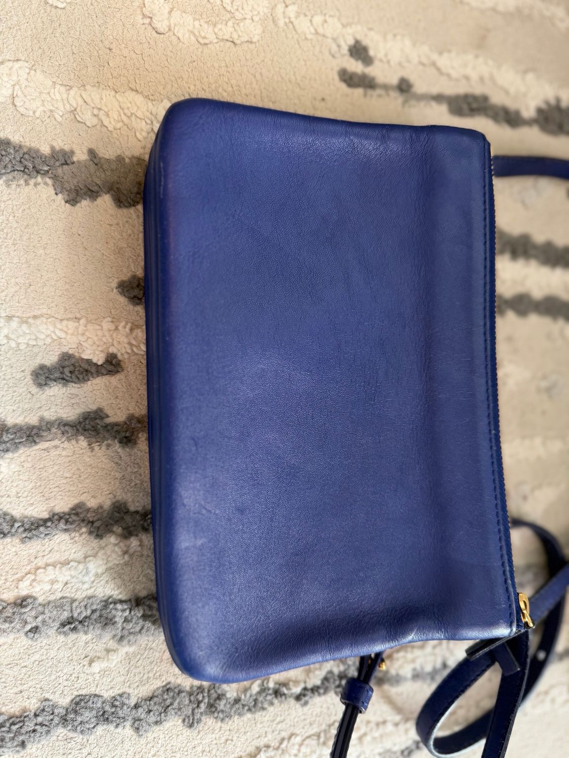 Celine Trio Lambskin Crossbody Messenger Small