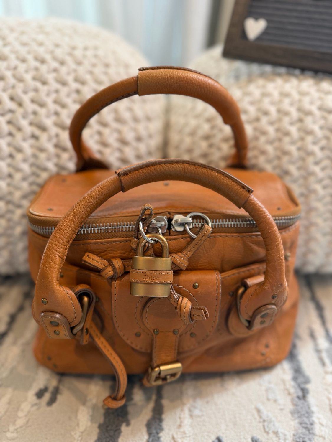 Chloe Vanity Case Paddington Tote 