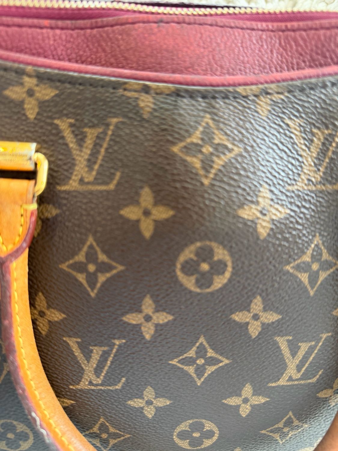 Louis Vuitton Monogram Pallas Mm Tote