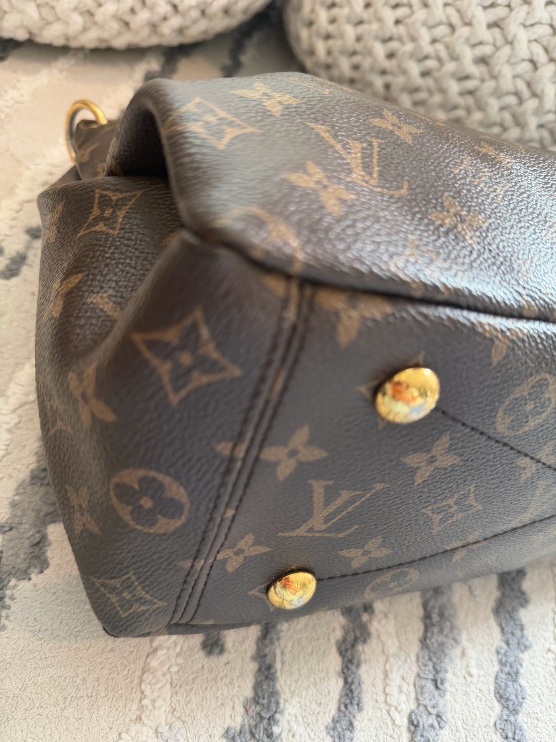Louis Vuitton Monogram Pallas Mm Tote