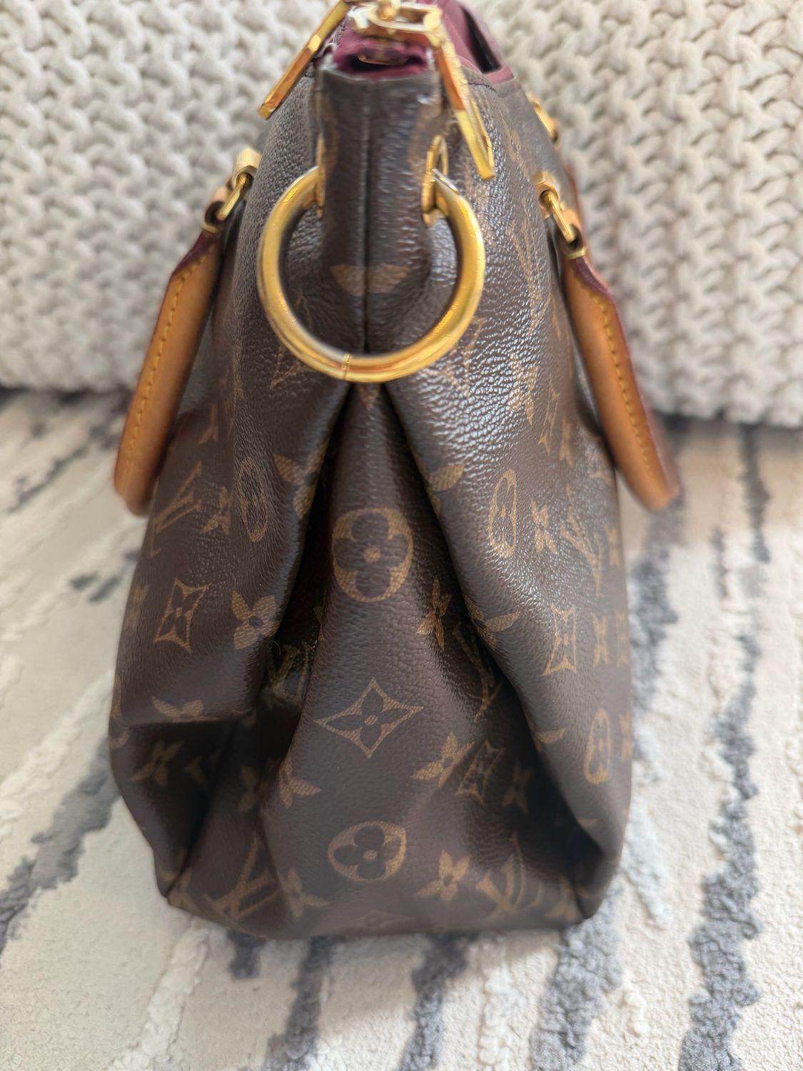 Louis Vuitton Monogram Pallas Mm Tote