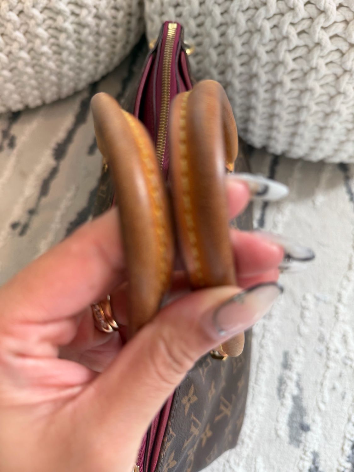 Louis Vuitton Monogram Pallas Mm Tote