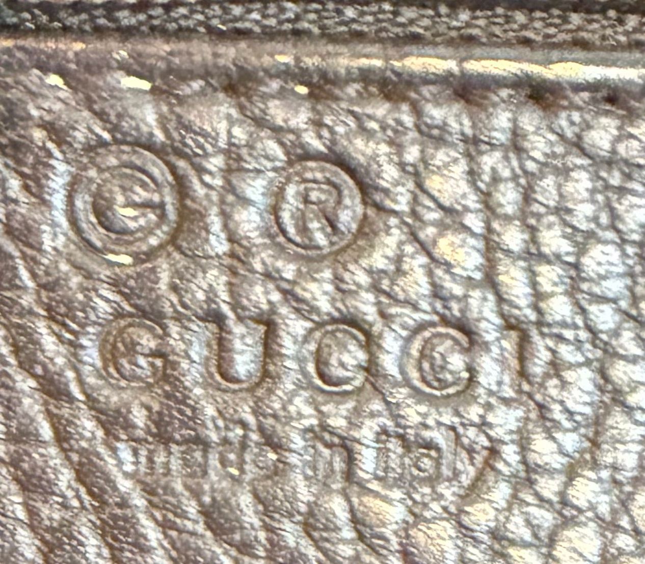 Gucci Supreme Monogram Crystal Flap Messenger Crossbody