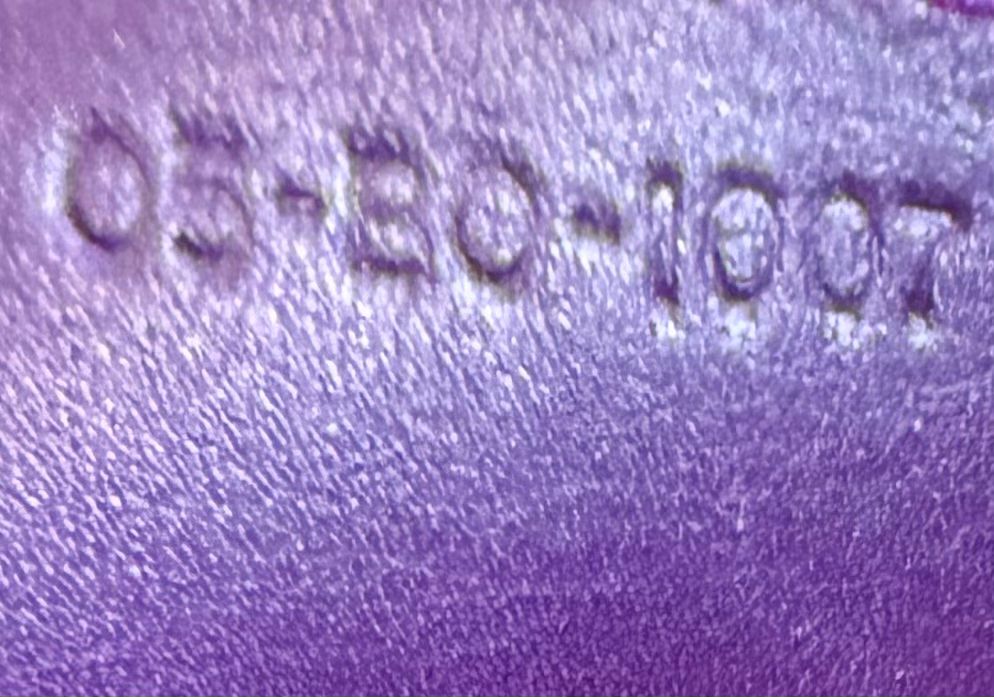 Christian Dior Diorissimo Love Purple Tote Shoulder