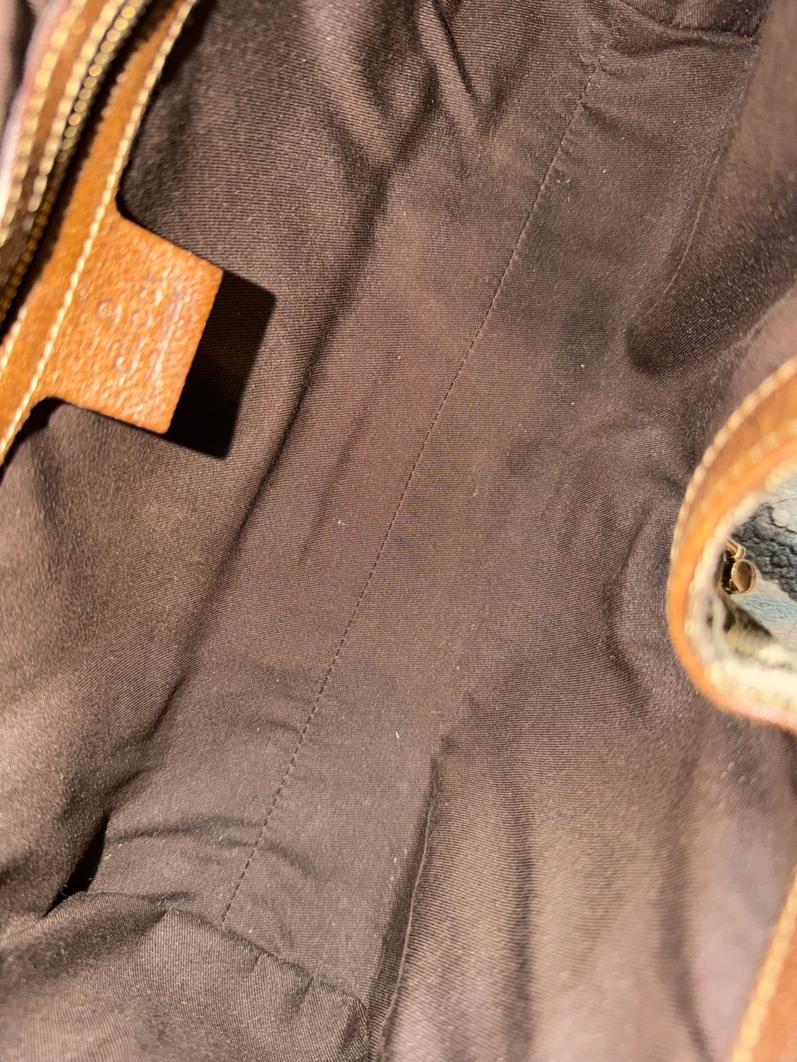 Gucci Monogram Canvas Jackie Hobo Piston Lock