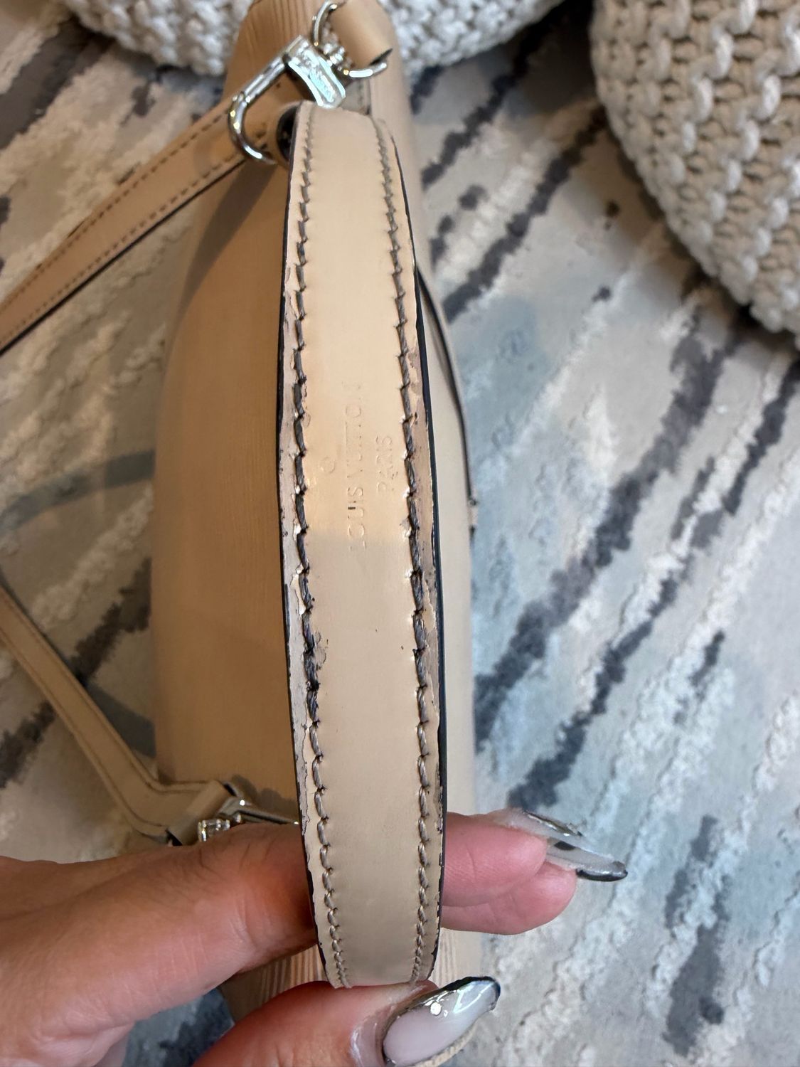 Louis Vuitton Cluny Epi Shoulder Two Way Dune