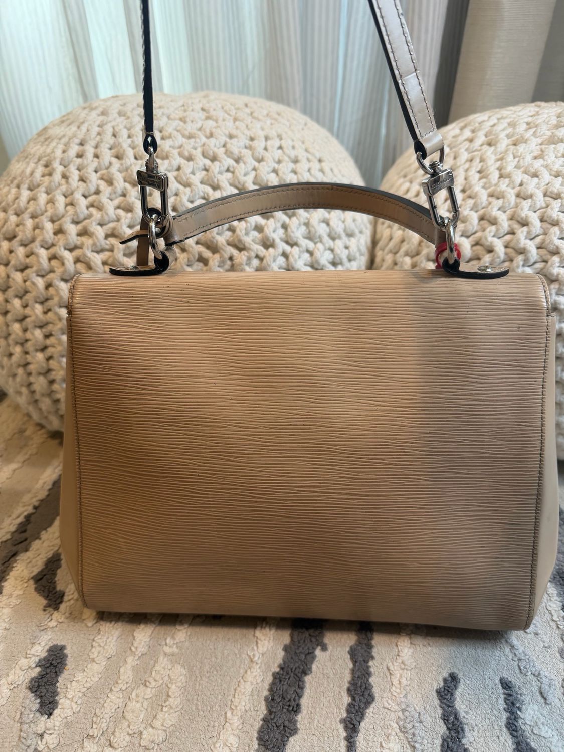 Louis Vuitton Cluny Epi Shoulder Two Way Dune