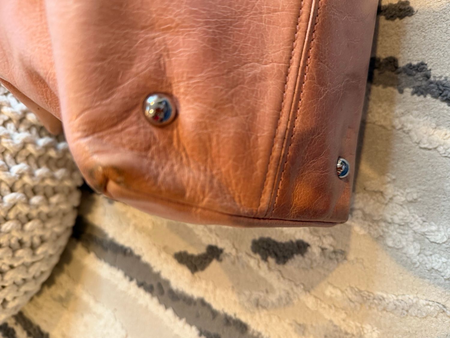 Miu Miu Calfkin Shine Crossbody Messenger