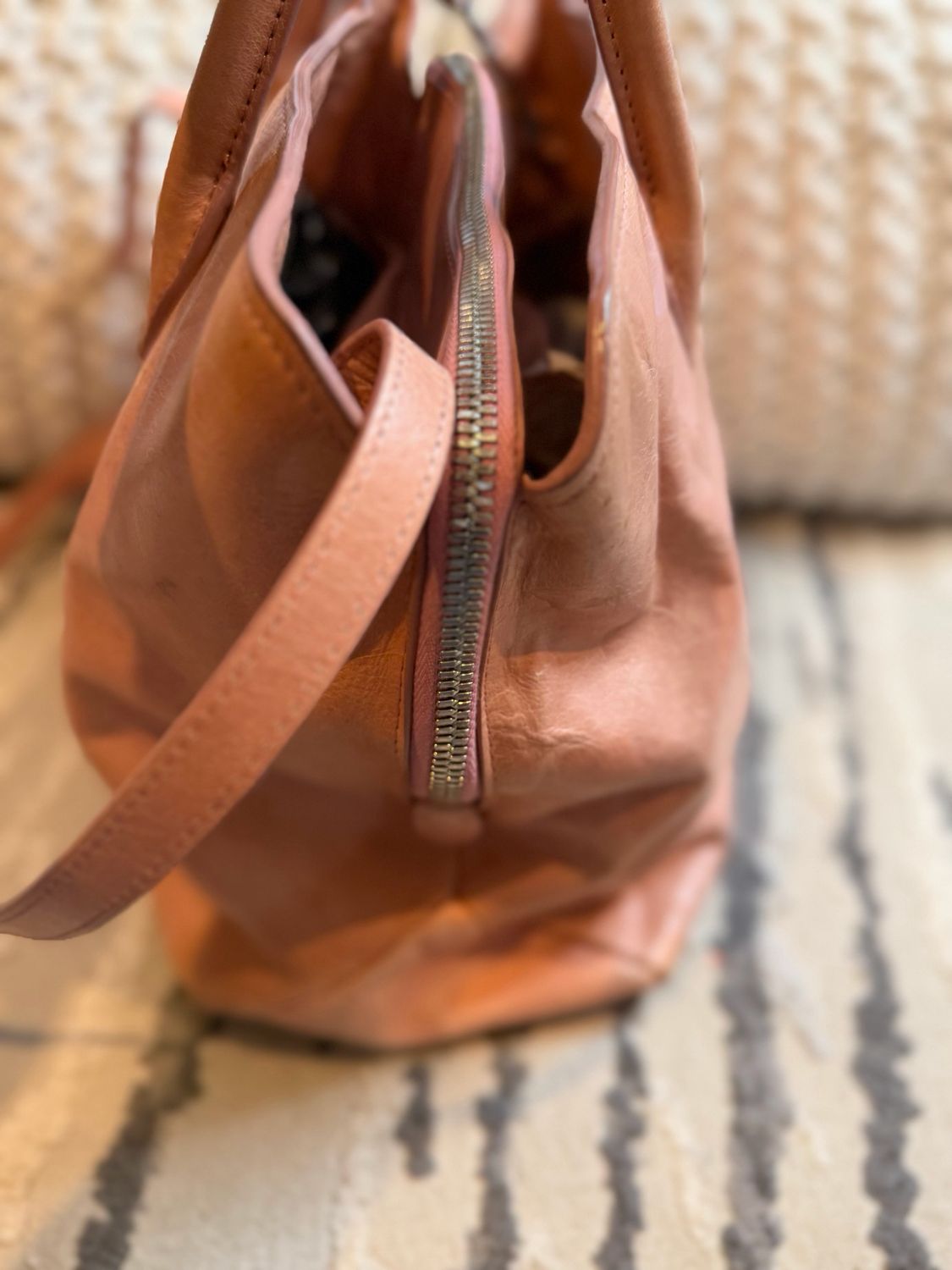 Miu Miu Calfkin Shine Crossbody Messenger