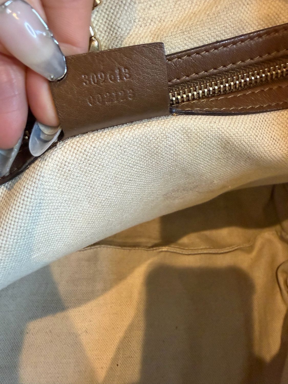 Gucci Monogram Supreme Nice Tote Shoulder