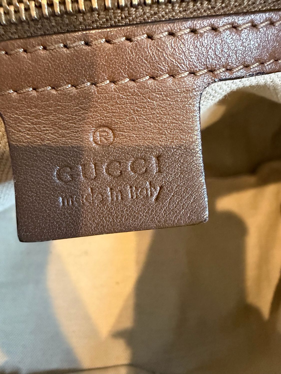 Gucci Monogram Supreme Nice Tote Shoulder