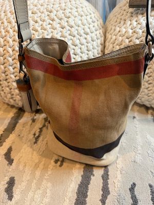 Burberry Ashby Small Bucket Crossbody Messenger