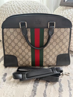 Gucci Supreme Web Duffle Tote Shoulder Crossbody