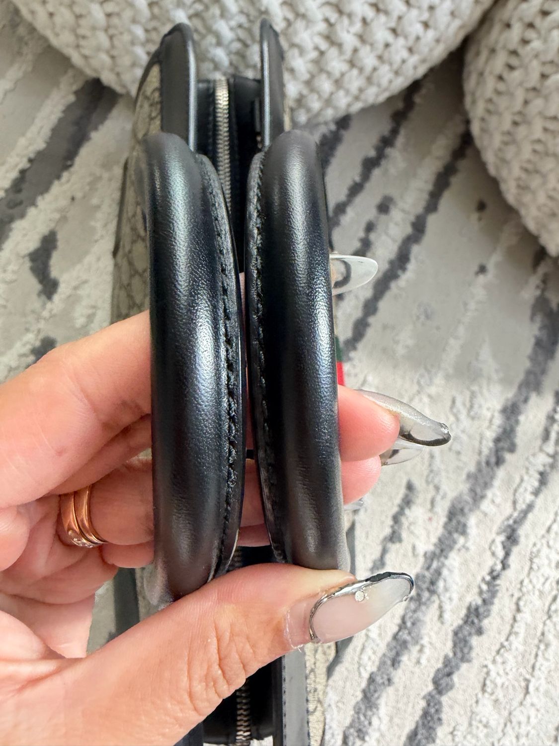 Gucci Supreme Web Duffle Tote Shoulder Crossbody