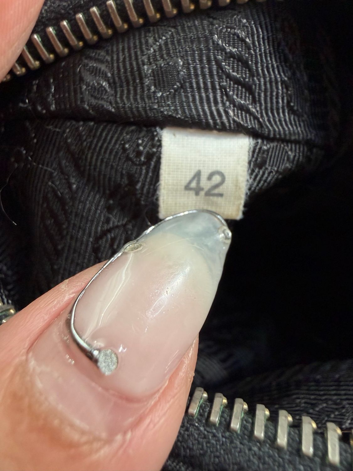 Prada Nylon Tessuto Pochette Hobo Shoulder Black