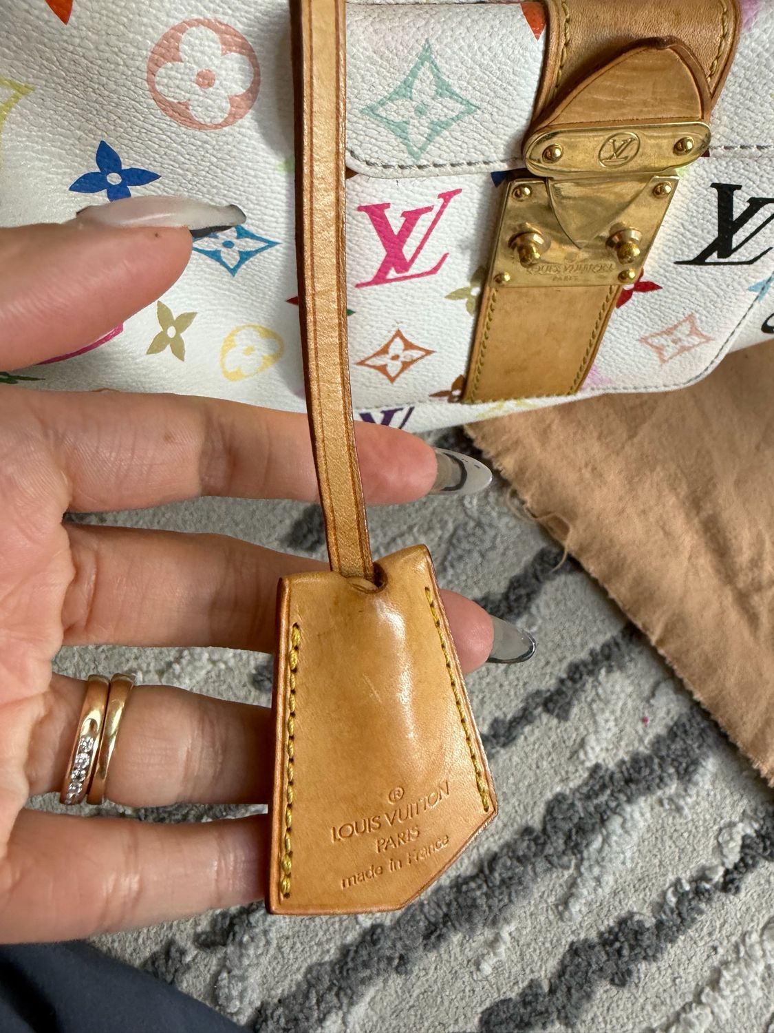 Louis Vuitton Monogram Takashi Murakami Speedy 30 Blanc