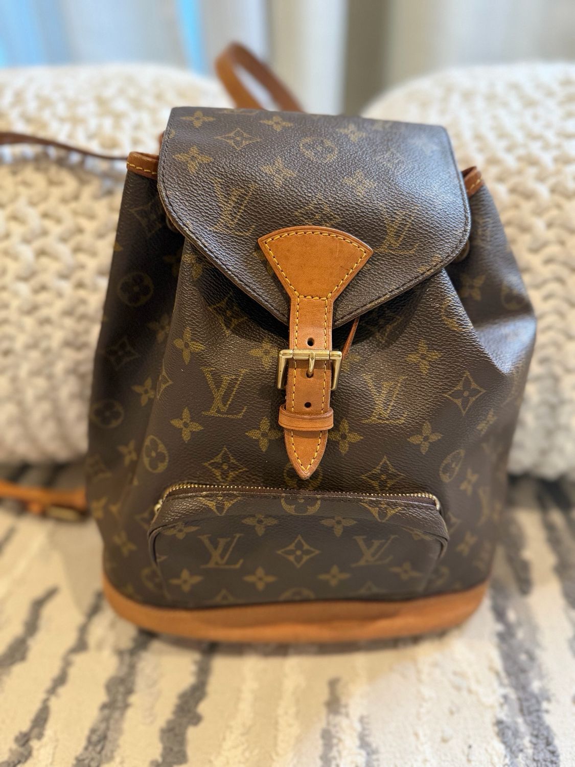 Louis Vuitton Monogram Montsouris Pm Backpack