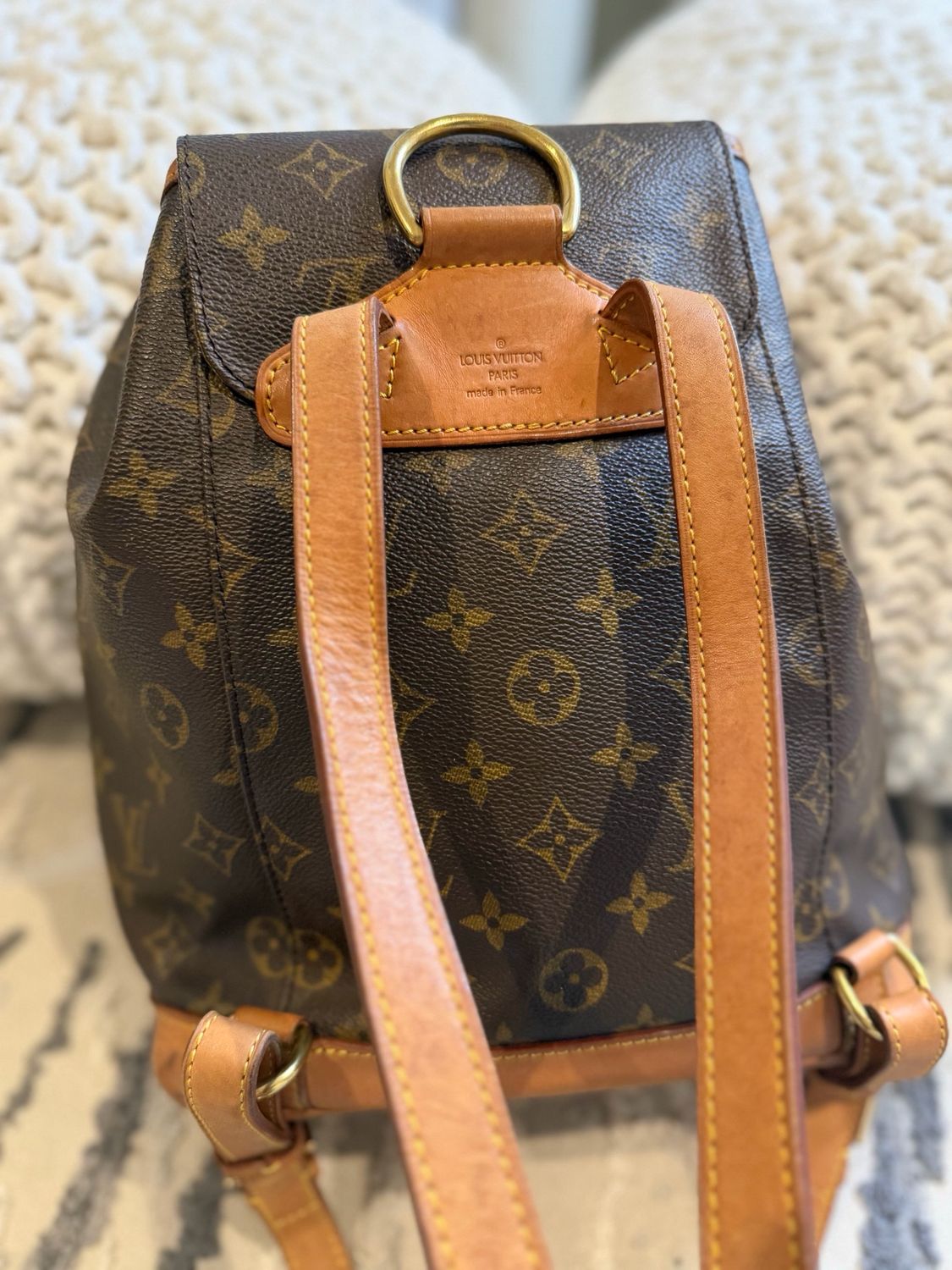 Louis Vuitton Monogram Montsouris Pm Backpack